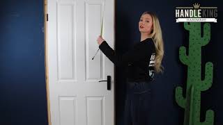 How to Measure a Door - Handle King