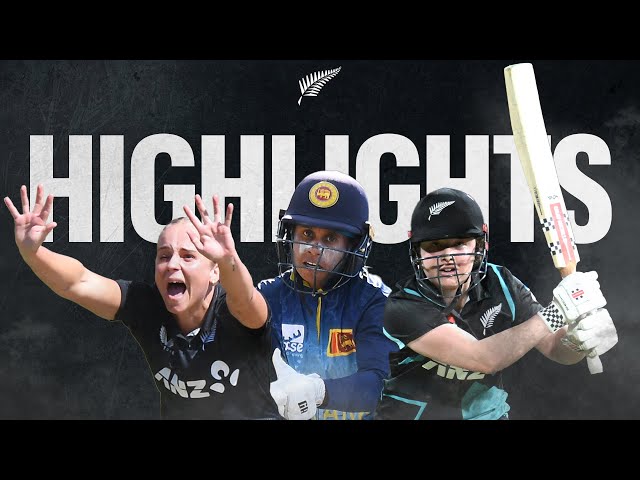 Georgia Plimmer Hits Classy Century! | Highlights | New Zealand Women v Sri Lanka | 1st ODI