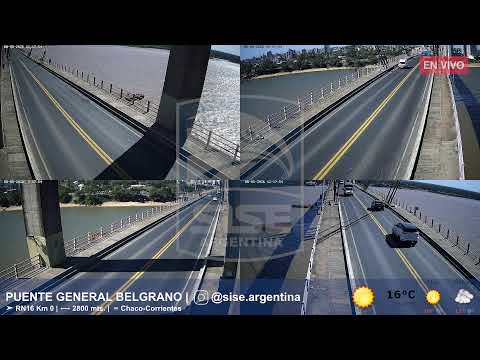 Camaras en Vivo Puente General Belgrano - SISE Argentina®