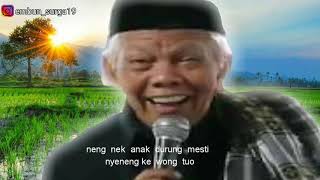 Download lagu Wong tuo mesti pengen nyenen now anak (orang tua pasti ingin bahagiain anak) mp3