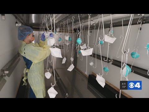 New system can decontaminate 80,000 N-95 masks per day for reuse in Missouri