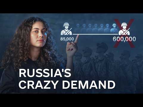 Why Ukraine rejects Russia's 600,000 army cap demand