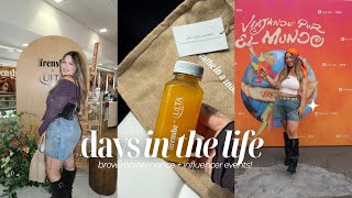 VLOG | brow maintenance + meeting Ashley Tisdale + influencer events!