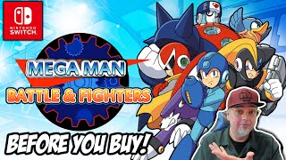 NEW Mega Man On Nintendo Switch! Battle & Fighters Review! Watch Before You Buy!