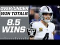 2022 NFL Over/Under Predictions: Raiders 8.5 wins [Expert Breakdown] | CBS Sports HQ