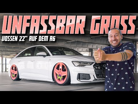 HOWDEEP // UNFASSBAR GROSS ! - 22" VOSSEN AUF DEM AUDI A6 C8 55TFSI