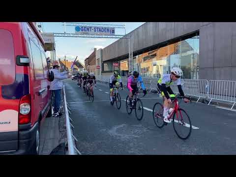 Nolan Huysmans: first race as junior and first race of the year (in Staden 25-2-2023)