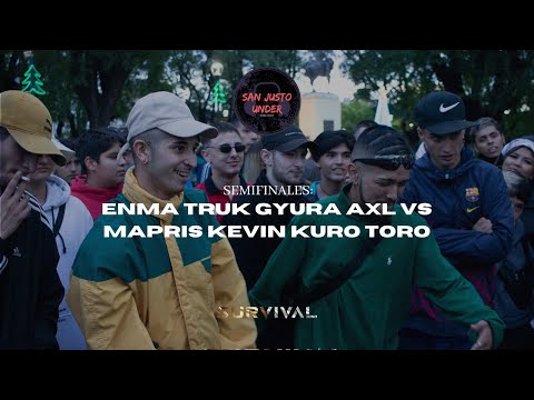 ENMA TRUK GYURA AXL vs MAPRIS KEVIN KURO TORO I Semifinales Fecha 4vs4 I San Justo Under ft Survival