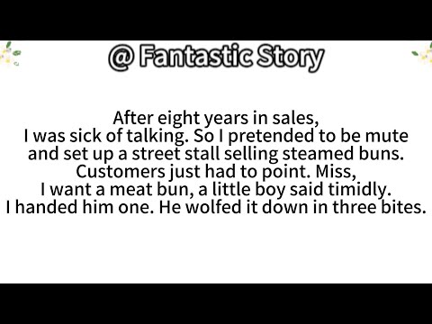 After eight years in sales,I was sick of talking. So I pretended to be muteand set up a street