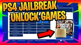 How To Unlock Games PS4 PlayStation 4 Jailbreak