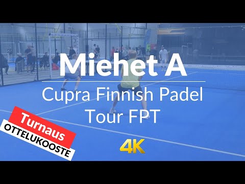 Kontinen, Tapanainen vs. Hermans, Niklas-Salminen - Miehet A - Padel 247