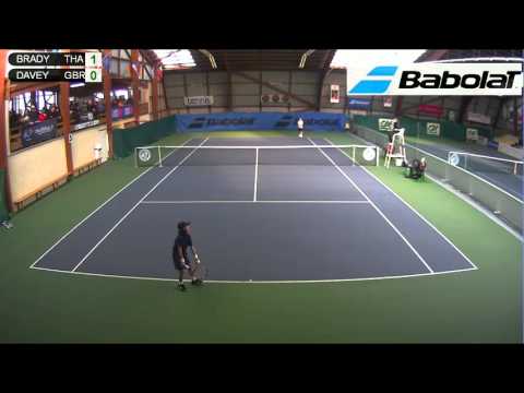 BRADY (THA) vs DAVEY (GBR) - Open Super 12 Auray Tennis
