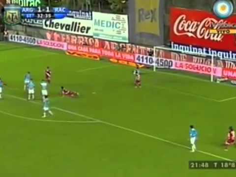 Gonzalo Prosperi - Argentinos vs Racing - Clausura 2011
