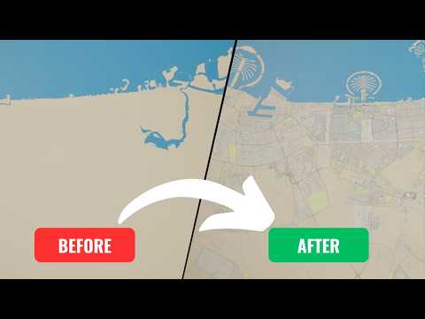 From Desert to Global Icon: Dubai’s 65-Year Transformation in 3D