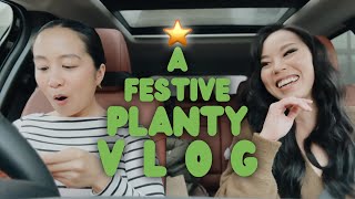 december vlog 🎄 dollar store hunting, plant friends christmas party + exciting new plants!