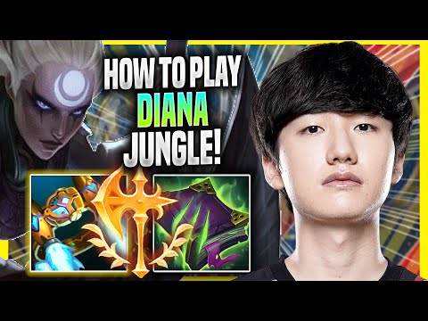LEARN HOW TO PLAY DIANA JUNGLE LIKE A PRO! - GEN Peanut Plays Diana JUNGLE vs Graves! | Season 2022