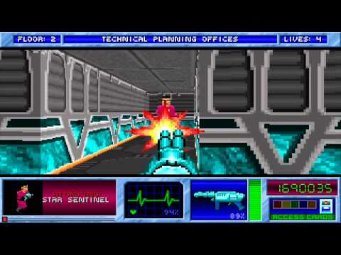 Blake Stone Aliens Of Gold: Mission 1 Floor 2 - Veteran