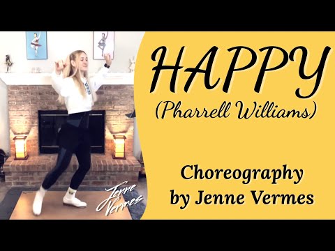 HAPPY (Pharrell Wiliams) - TAP DANCE COVER - Choreography by Jenne Vermes