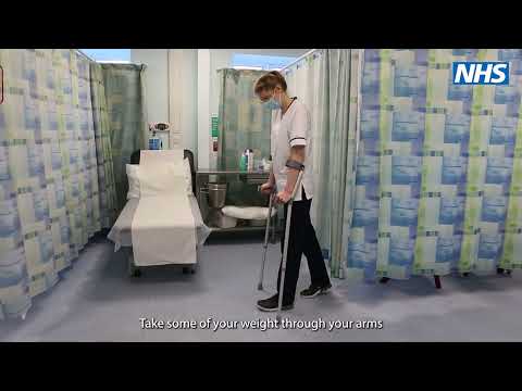 Partial Weight Bearing on Crutches