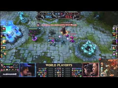 LoL | Season Two World Championship Playoffs  2012 | Game #4 | SK vs CLG.NA Highlights
