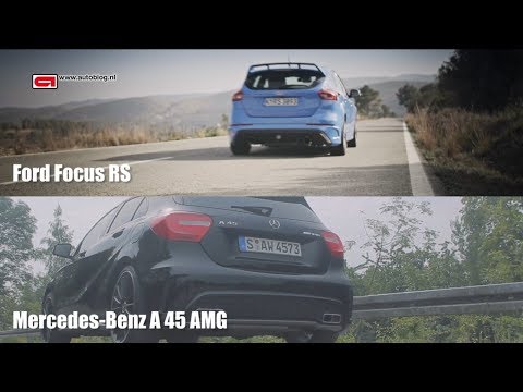 Ford Focus RS vs Mercedes A45 AMG SPEED