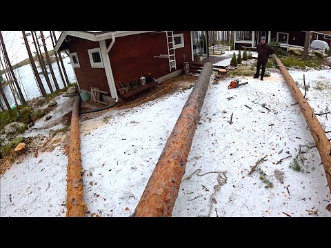 Pikakeikka, osa 2. "Tämä olisi jäänyt tekemättä ilman näitä vermeitä". Husqvarna 572 xp. @Akujelppi