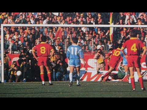 ROMA-Como 1-0 GIANNINI 9ª giornata Andata 11-12-1988