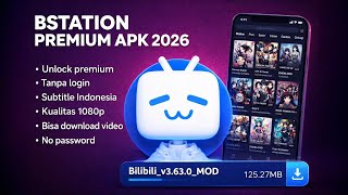Download lagu Bstation Premium APK 2026 | Unlock Premium Subtitle Indonesia 1080P mp3