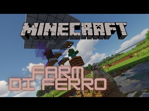 LA FARM DI FERRO!!! SEMPLICISSIMA e SUPEREFFICACE!!! JAVA 1.21 e 1.20 - Tutorial Minecraft ITA