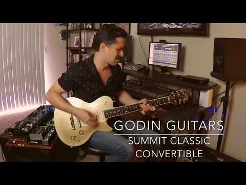 Обзор электрогитары Godin Summit Classic Convertible Gold