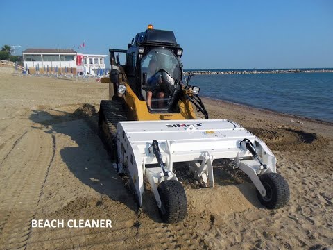 Beach Cleaner Machine for Skid Steer