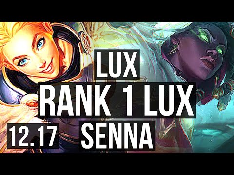 LUX & Caitlyn vs SENNA & Karthus (SUP) | Rank 1 Lux, 4/2/17, Rank 16 | EUW Challenger | 12.17