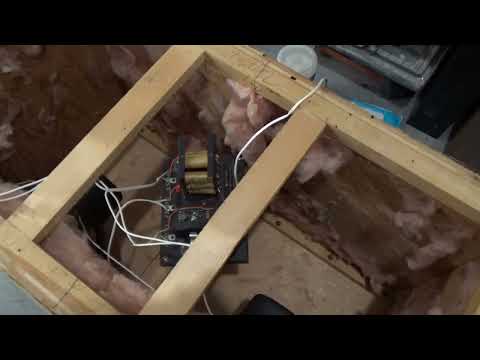 Bozak B305 Speaker Rehab Part 1 - Evaluating the Speakers & Insulating the Cabinets.