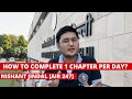 How to Complete 1 Chapter Per Day? | Nishant Jindal | #iit #jee2024 #jee2025