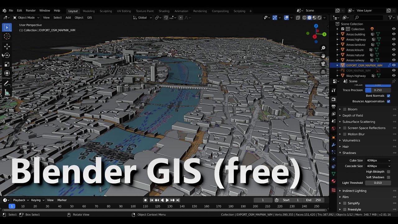 Blender GIS