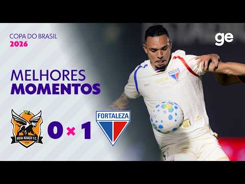 Gols e lances de Nova Iguaçú x Fortaleza