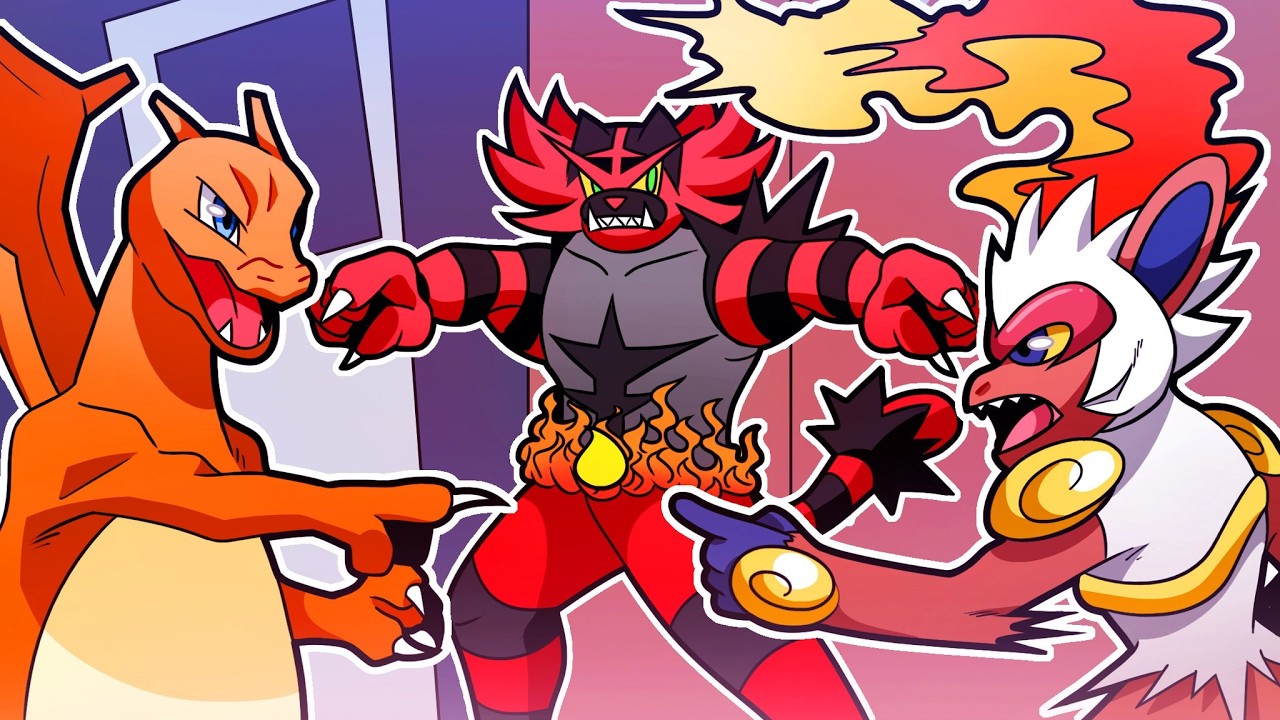 Ranking Every One Of Ash Ketchum's Fire Type Pokémon