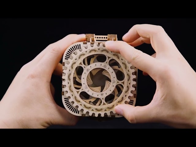 Vídeo relacionado con ROKR Caja del Tesoro 3D en Madera, Maqueta Madera Kit de Construcción Sin Pegamento Para Niños y Adultos