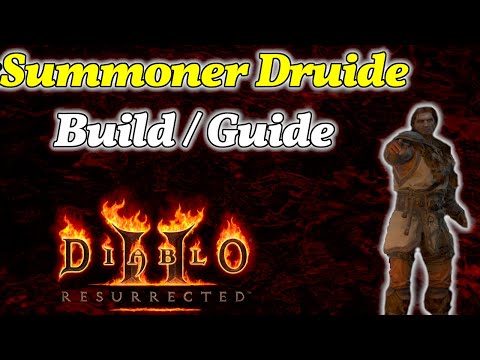 D2R Summoner Druid Build -  Herbeirufungs Druide 2.4 Guide