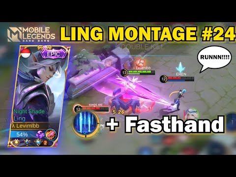 LING FASTHAND MONTAGE EPS. 24 - MURDERER!! | LEVIMLBB | MOBILE LEGENDS