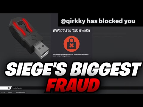 Exposing Qirkky: Siege's Biggest Fraud (CONSOLE Wallhacks, Xim Matrix)