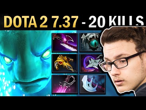 Morphling Gameplay Miracle with Silveredge and 20 Kills - Dota 2 7.37
