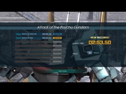 MOBILE SUIT GUNDAM BATTLE OPERATION 2 Rick Dias Psycho Gundam Defeated