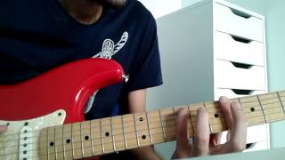 Subsonica - Di Domenica Lezione/Tutorial intro chitarra