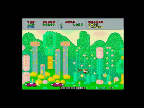 Emulação - Fantasy Zone no XM6 TypeG (Sharp X68000)