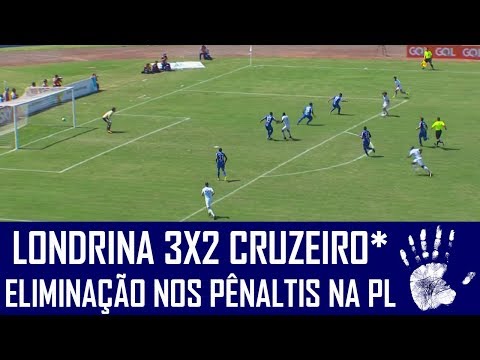 LONDRINA 2(3)x(1)2 CRUZEIRO - MELHORES MOMENTOS