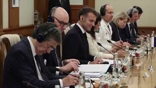 17.02.2026: फ्रान्सचे राष्ट्राध्यक्ष इमॅन्युएल मॅक्रॉन आणि पंतप्रधान नरेंद्र मोदी यांची महाराष्ट्र लोक भवन येथे माध्यमांशी संवाद