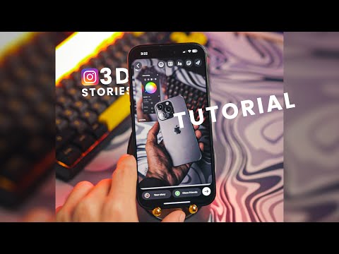 Creative 3D Instagram Stories Tutorial! 🤩