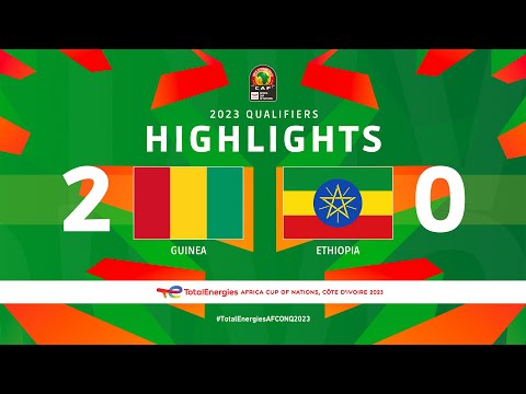 Guinea 🆚 Ethiopia | Highlights - #TotalEnergiesAFCONQ2023 - MD3 Group D