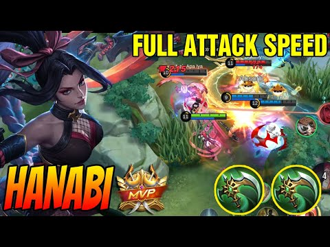 Hanabi Build Full Attack Speed - Build Top 1 Global Hanabi - Hanabi Best Build 2022 ~ MLBB